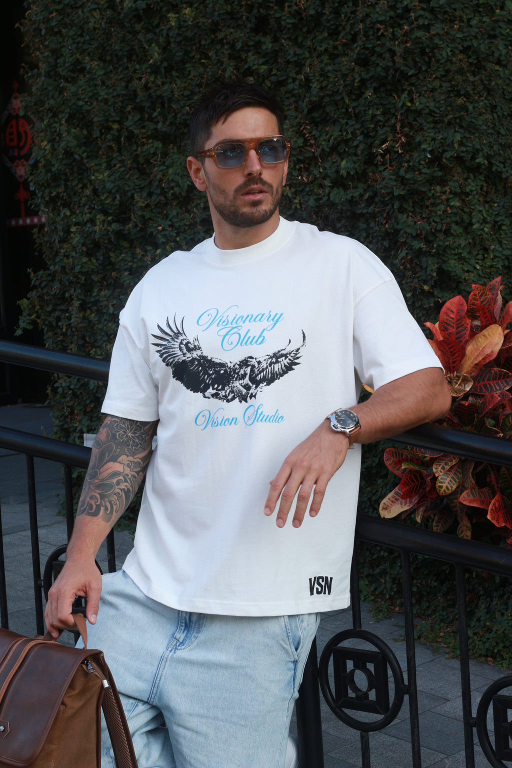 VSN EAGLE WHITE TSHIRT