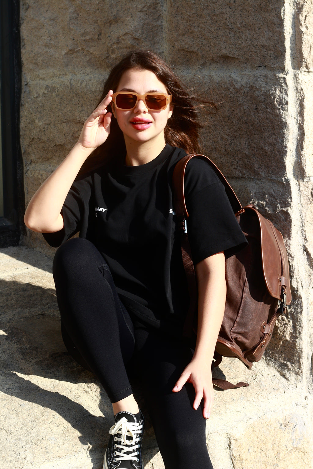 VSN CLUB BLACK TSHIRT