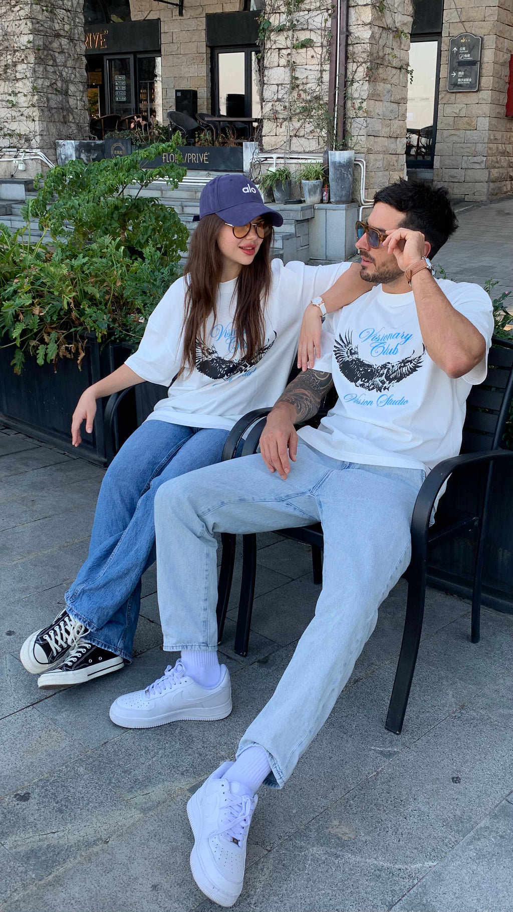 VSN EAGLE WHITE TSHIRT