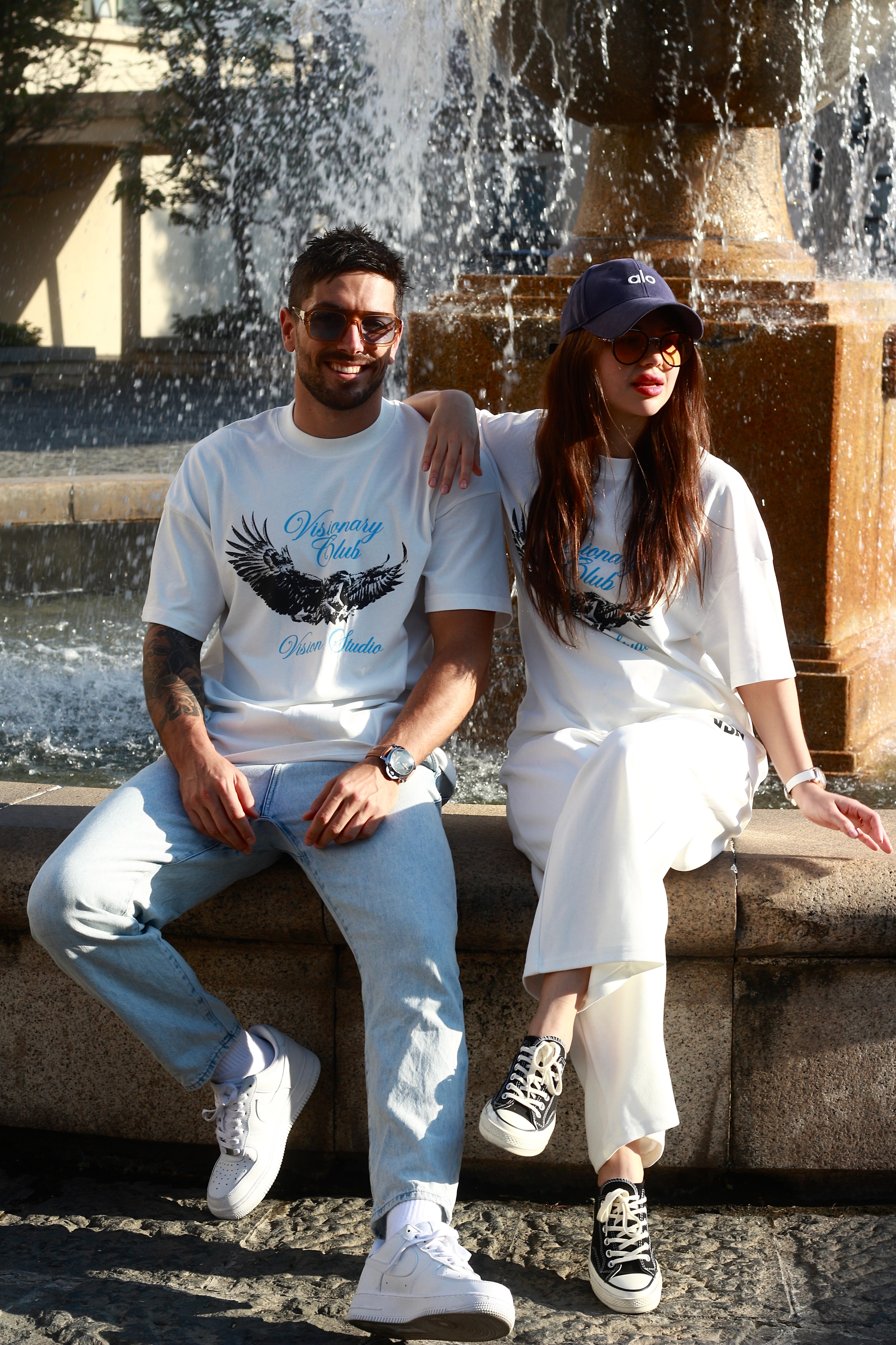 VSN EAGLE WHITE TSHIRT