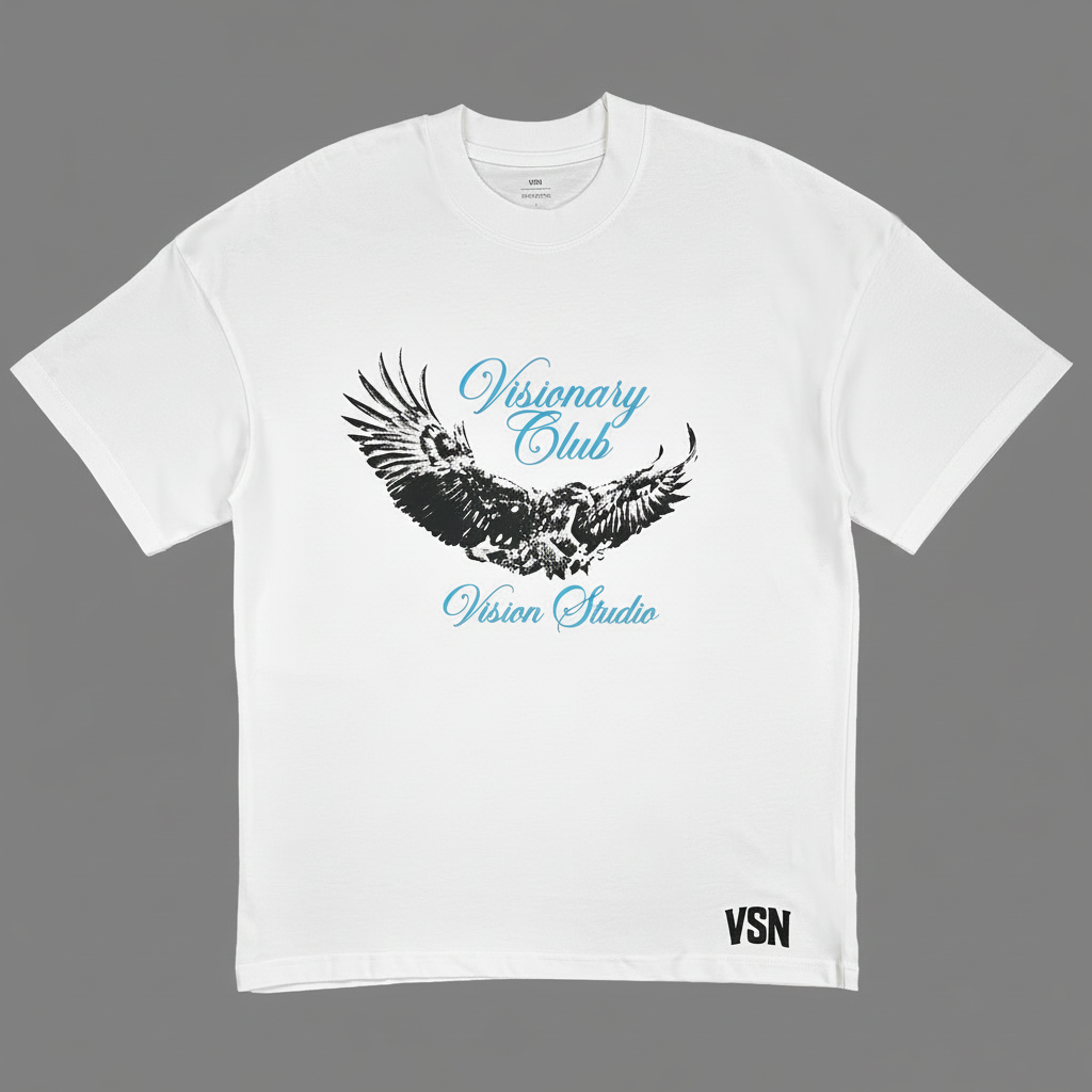 VSN EAGLE WHITE TSHIRT